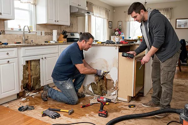 Kitchen Water Damage Repair Maple Valley