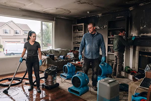 Smoke and Water Damage Restoration Maple Valley