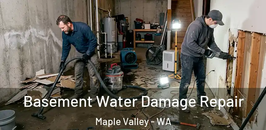 Basement Water Damage Repair Maple Valley - WA