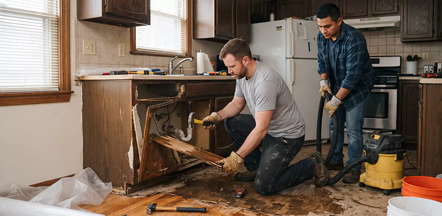 Repairing Water Damaged MDF Cabinets in Maple Valley