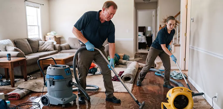 Hidden Leak Clean Up in Maple Valley