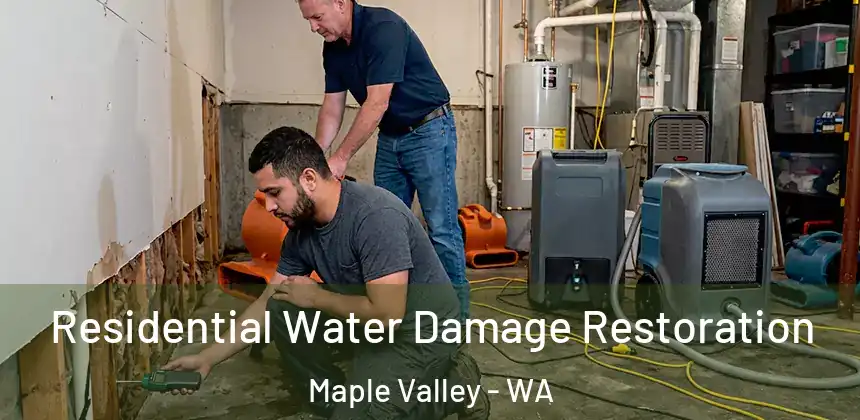  Residential Water Damage Restoration Maple Valley - WA